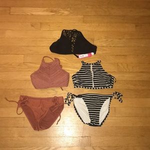 Super cute halter bikinis!!!
